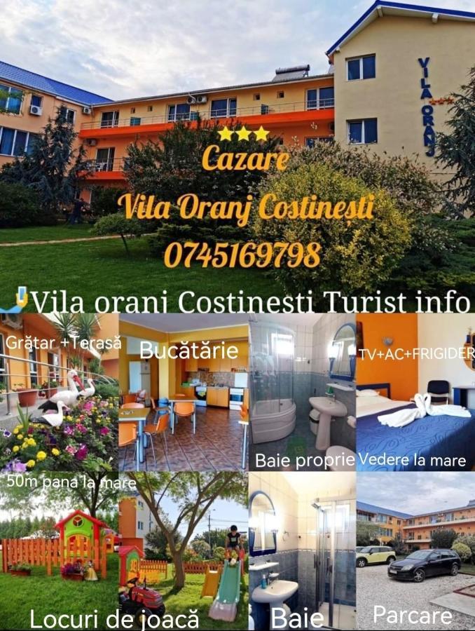 Hotel Vila Oranj Costinesti Esterno foto